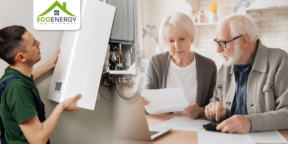 boiler grant for pensioners not on benefits UK